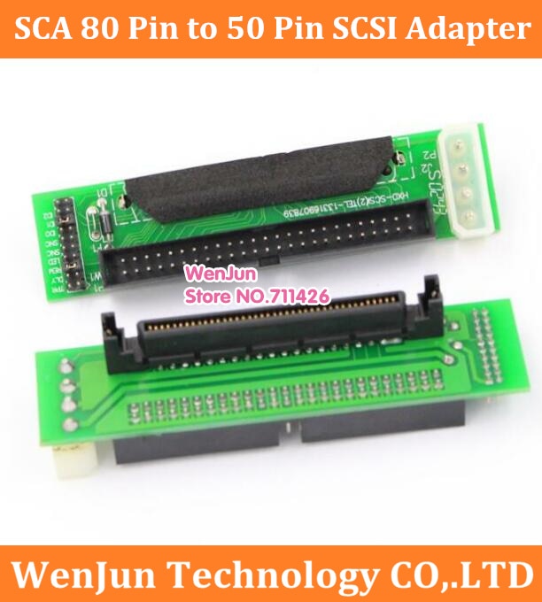 ο SCA 80 -50  SCSI Aapter SCA 80pin-IDE 50..